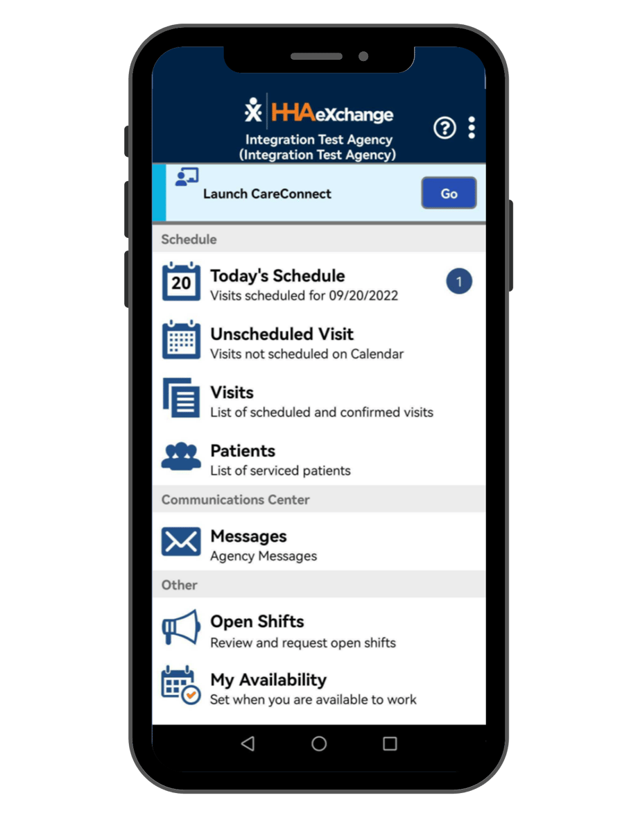 CareConnect HHAeXchange SSO Integration CareConnect HHAeXchange SSO Integration