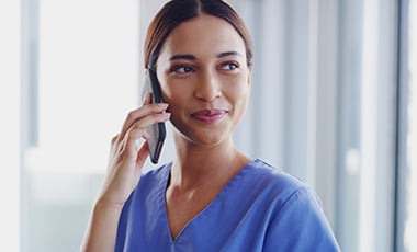 nurse-on-phone